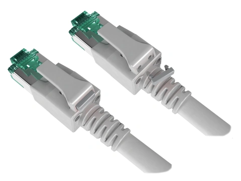 Set plăcuţă marcare gri Patchcord cu LED (100 buc)