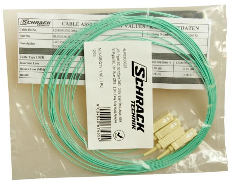 Pigtail SC, 50/125µm OM3, 2m, Easy Strip,Aqua,4buc_2