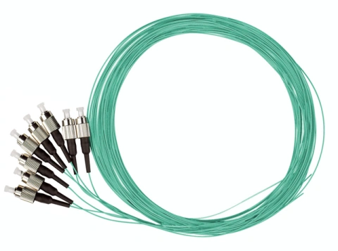 Pigtail FC, 50/125µm OM3, 2m, Easy Strip,Aqua,4buc_3