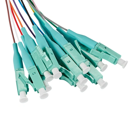 Pigtail FO LC, 50/125µm OM3, 2.0m, Easy Strip, 12pcs_1