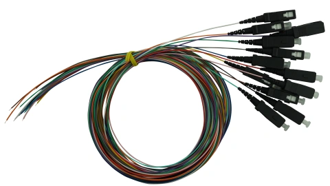Pigtail SC, 50/125µm OM4, 2.0m, 12buc, PREMIUM clasă B