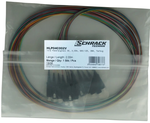 Pigtail SC, 50/125µm OM4, 2.0m, 12buc, PREMIUM clasă B_2
