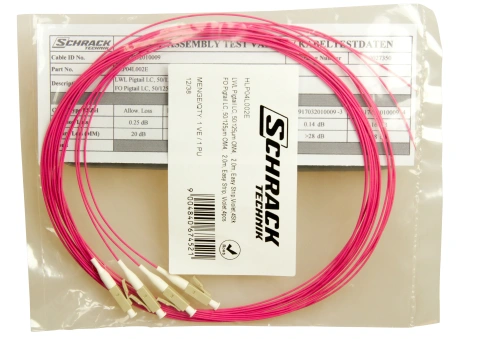 Pigtail LC, 50/125µm OM4, 2m, Easy Strip, Violet,4buc_2