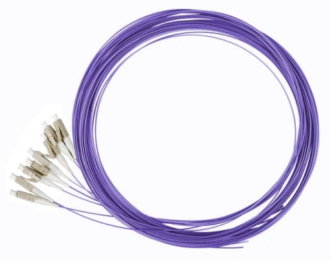 Pigtail LC, 50/125µm OM4, 2m, Easy Strip, Violet,4buc_3