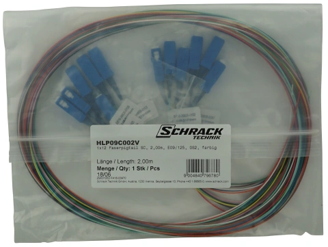 Pigtail SC, 9/125µm OS2, 2.0m, 12buc, PREMIUM clasă B_2