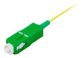 Pigtail SC/APC, 9/125µm OS2, 2m, Easy Strip, galben,4buc