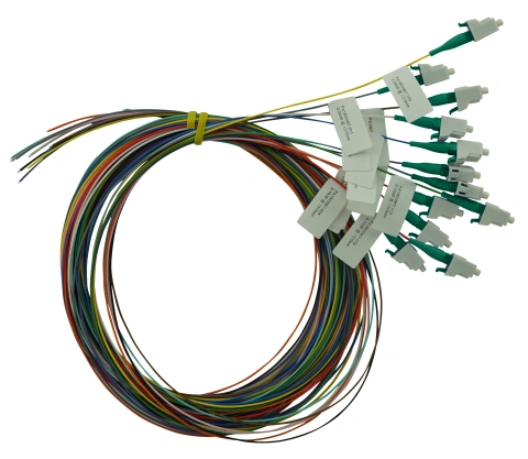 Pigtail LC/APC, 9/125µm OS2, 2m, 12buc, PREMIUM clasă B
