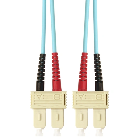 Patchcablu duplex, SC/SC, 50/125µm OM3 1m