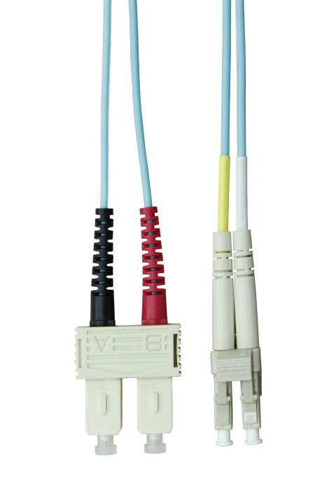 Patchcablu duplex, LC/SC, 50/125µm OM3 10m