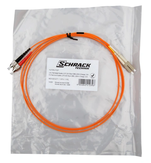 Patchcablu duplex, LC/FC, 50/125µm OM2 2m_3
