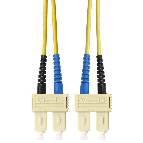 Patchcablu duplex, SC/SC, 9/125µm OS2, 2m