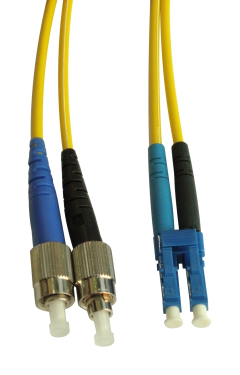 Patchcablu duplex, LC/FC, 9/125µm OS2, 2m