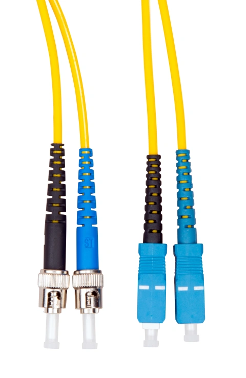 Patchcablu duplex, ST/SC, 9/125µm OS2, 2m