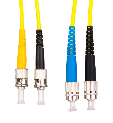 Patchcablu duplex, ST/FC, 9/125µm OS2, 2m