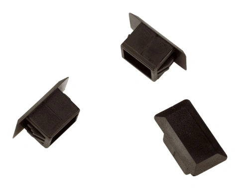 Mască oarbă pentru decupaj LC-dx/SC-Sx negru ( 25 buc )