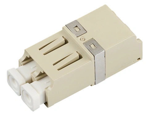 Cuplor LC-duplex FO Multimode, plastic, phbr, Snap-in, gri