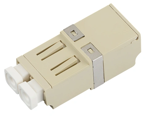 Cuplor LC-duplex FO Multimode, plastic, phbr, Snap-in, gri_1