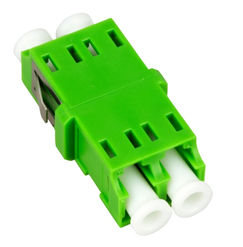 Cuplă LC/APC Duplex,Plastic,Singlemode,zir,fără fla,verdeECO_2