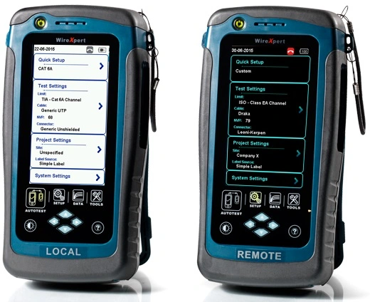 WiretXpert 500 Certificator cablu din cupru pentru rețele