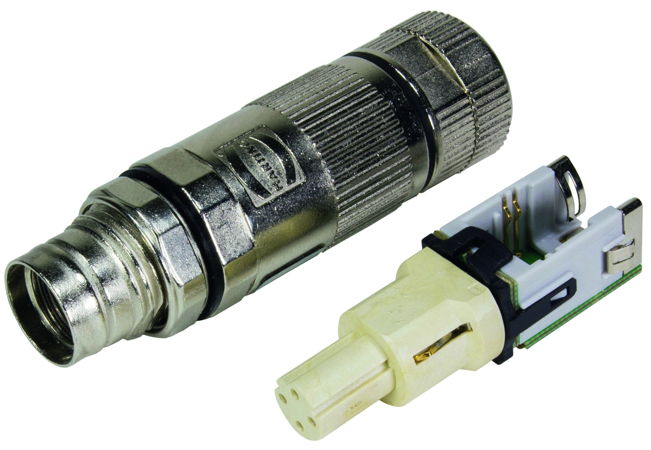 Bucșă WireXpert - M12 D-coded pt. sistem preLink® Cat.5