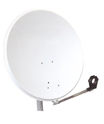 Antenă satelit 80cm/75cm,Ol,39dB,sup.plia.LNB incl.,alb