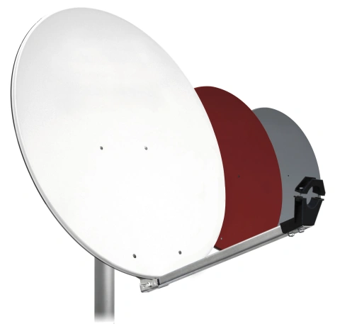 Antenă satelit 80cm/75cm,Ol,39dB,sup.plia.LNB incl.,alb_1