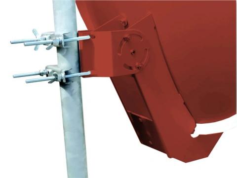 Antenă satelit 85cm/80cm,Al,40dB,sup.dubl.LNB incl.,roşu_1
