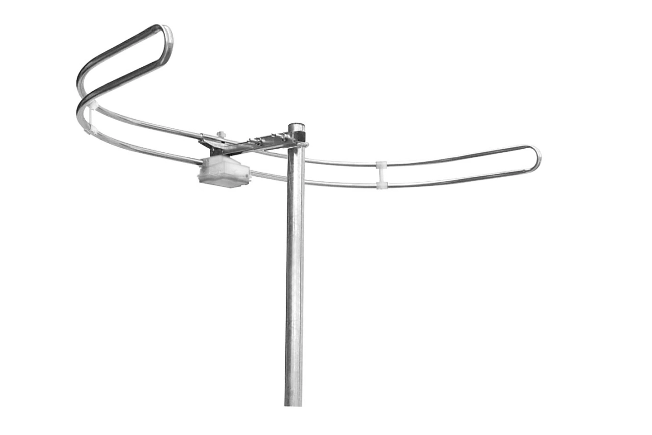 Antenă radio FM stereo de exterior,Conector F,Al