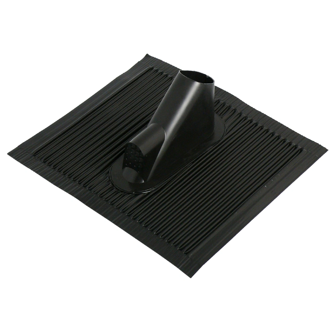 Trecere cablu prin acoperiş,45x50cm,D38-60mm,Alu.,neagră