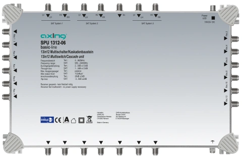 Multiswitch/cascad. 13 în 12, SPU 1312-06