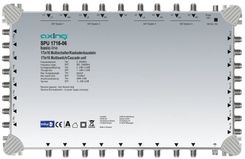 Multiswitch/cascad. 17 în 16, SPU 1716-06