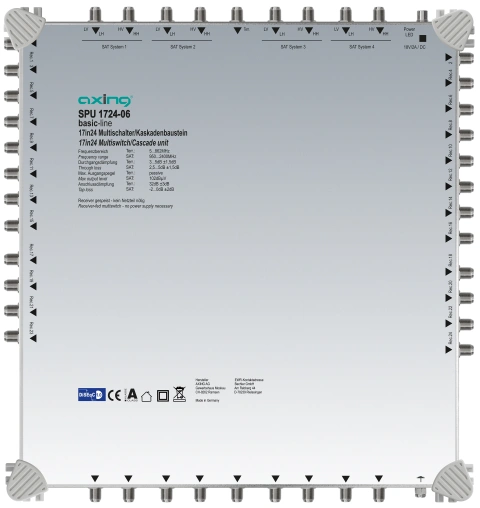 Multiswitch/cascad. 17 în 24, SPU 1724-06