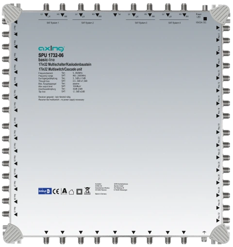 Multiswitch/cascad. 17 în 32, SPU 1732-06