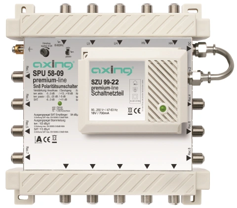 Multiswitch 5 IN 8 OUT cascadabil,SPU 58-09