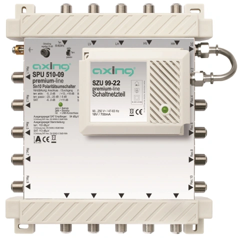 Multiswitch 5 IN 10 OUT cascadabil,SPU 510-09