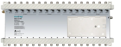 Amplificator SAT 17 în 17, atenuatori integrați, SVS1717-09_1