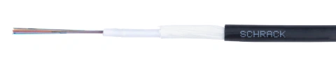 FO de exterior, PE 4x9/125µm OS2, 6mm