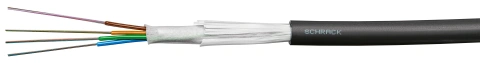 Cablu optic A/I-DQ(ZN)BH 4x12x50/125µm OM4, LS0H-3, antir.