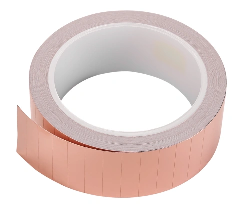 Bandă de cupru pentru fixarea ecranajului 35x9mm, 1.500 buc._3