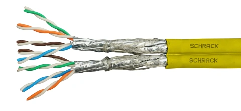 Cablu S/FTP Cat.7,2x(4x2xAWG23/1),1.000Mhz,LS0H,Dca,30%,glb