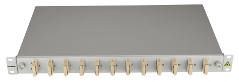 Splicebox, 4 fibre,SC,50/125µm OM2, culisant,19",1UV , ECO_1