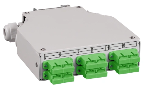 Splicebox FO pt. sina DIN,  4 Fibre, SC/APC, 9/125µm OS2
