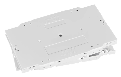 Splicebox, 4 Fibre, LC/APC, 9/125µm OS2, 19", 1U,Class C_3