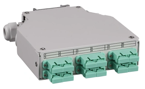 Splicebox FO pt. sina DIN,  8 Fibre, SC, 50/125µm OM3