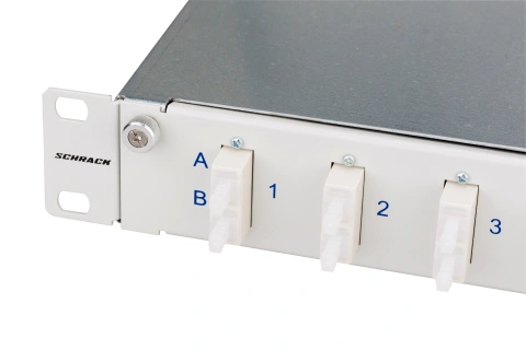 Patchpanel FO 19", 1UV, culisant, pentru 12 fibre, SC, MM_1