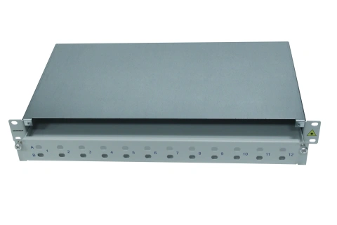Splicebox gol pentru 24 cuple ST sau FC, 1UV, RAL7035