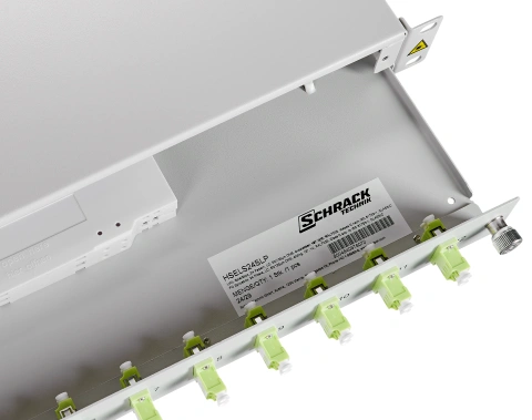 Splicebox, 24 fibre,LC,50/125?m OM5, culisant,19",1UV , ECO_1