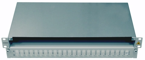 Splicebox gol pentru 24 cuple SC-duplex, 1UV, RAL7035