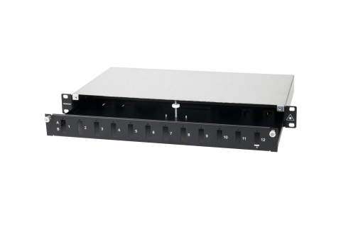 Splicebox FO gol pt 24 cuplori SC-Duplex, 1U, negru_1
