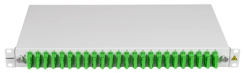Splicebox, 48 Fibre, SC/APC, 9/125µm OS2, 19",1U,Class C_1